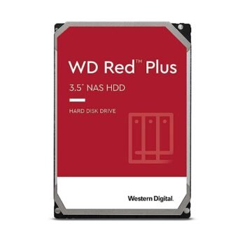 Western Digital 12TB Red Plus NAS Internal Hard Disk - 7200RPM (WD120EFBX)