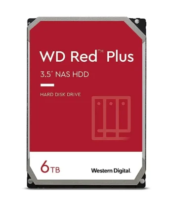 Western Digital 6TB Red Plus NAS Internal Hard Disk