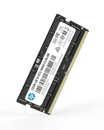 HP X1 Single RAM DDR5 32GB SODIMM 4800MHz CL40 262-Pin Non-ECC Best Laptop Memory
